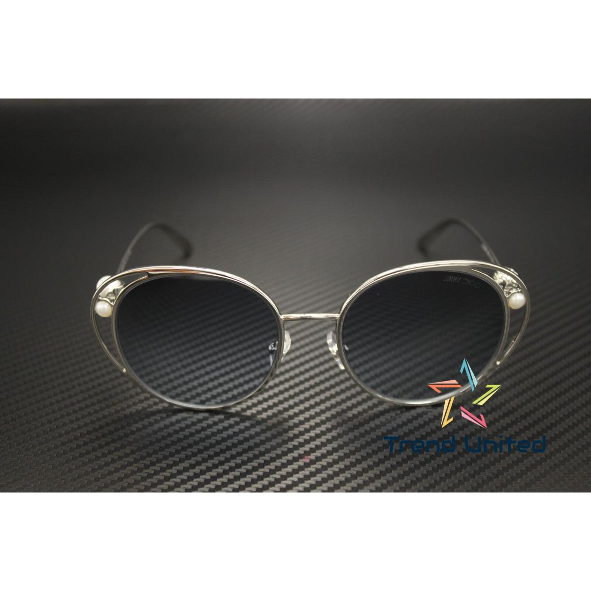 Jimmy Choo JC4003HB 300219 Silver Gradient Blue 53 mm Women`s Sunglasses