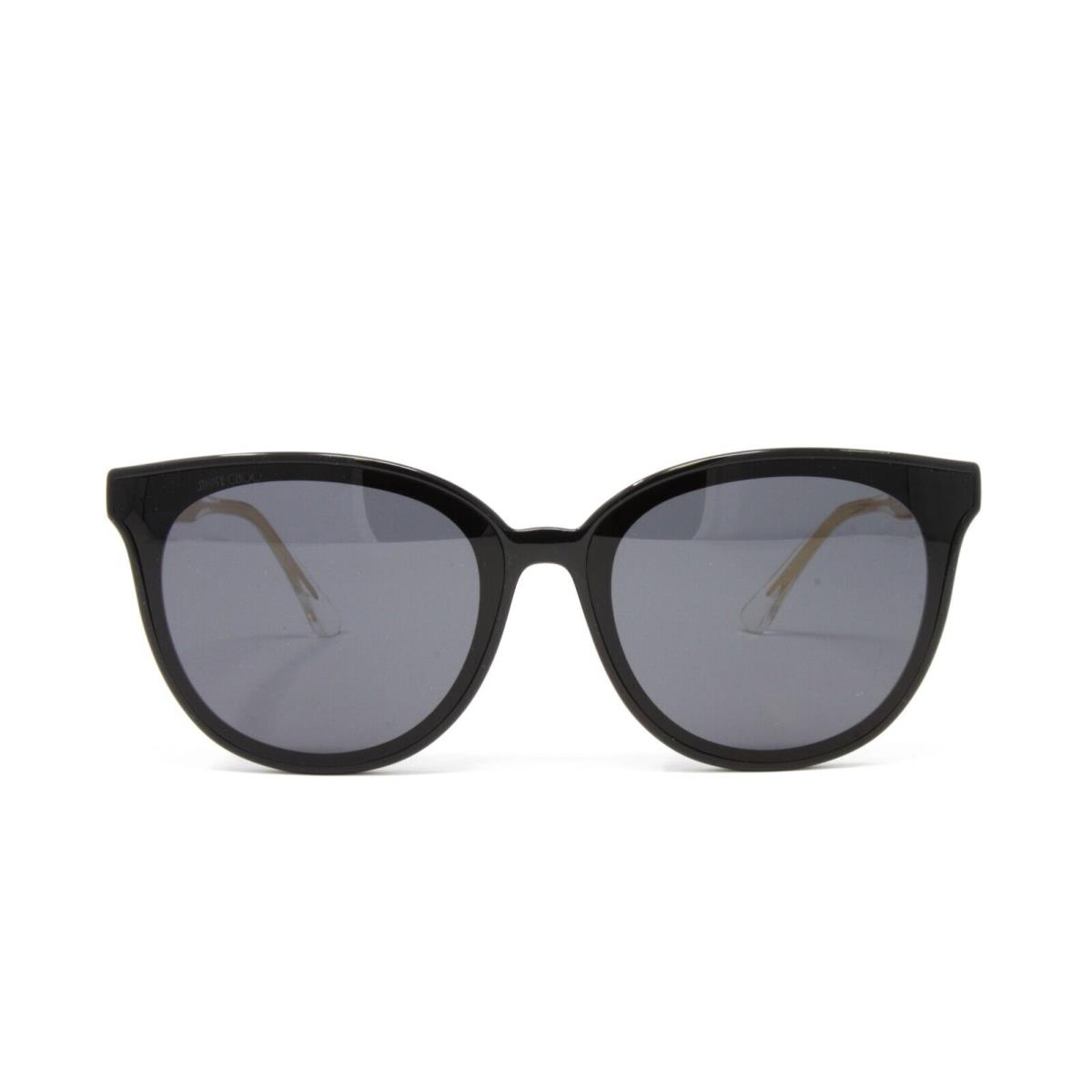 Jimmy Choo Sunglasses Women`s Round Jaime/g/sk 807 Black 67mm