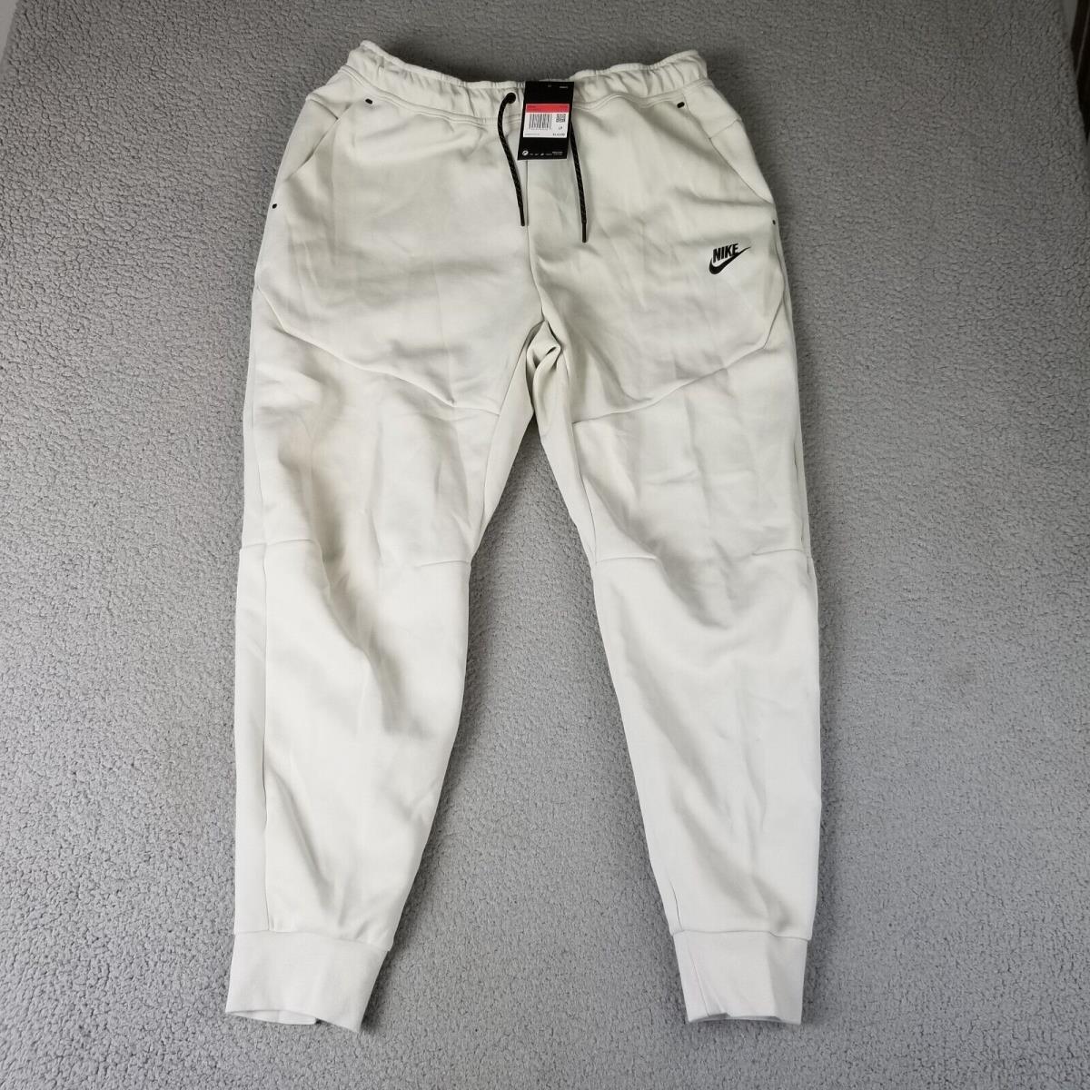 Nike Sportswear Tech Fleece Tapered Joggers Light Bone Men`s Large Pants