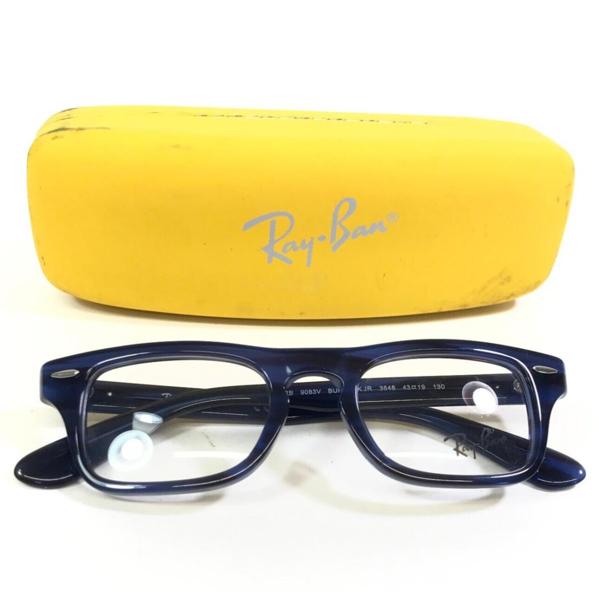 Ray-ban Kids Eyeglasses Frames RB 9083V Burbank JR 3848 Square 43-19-130 - Frame: Blue