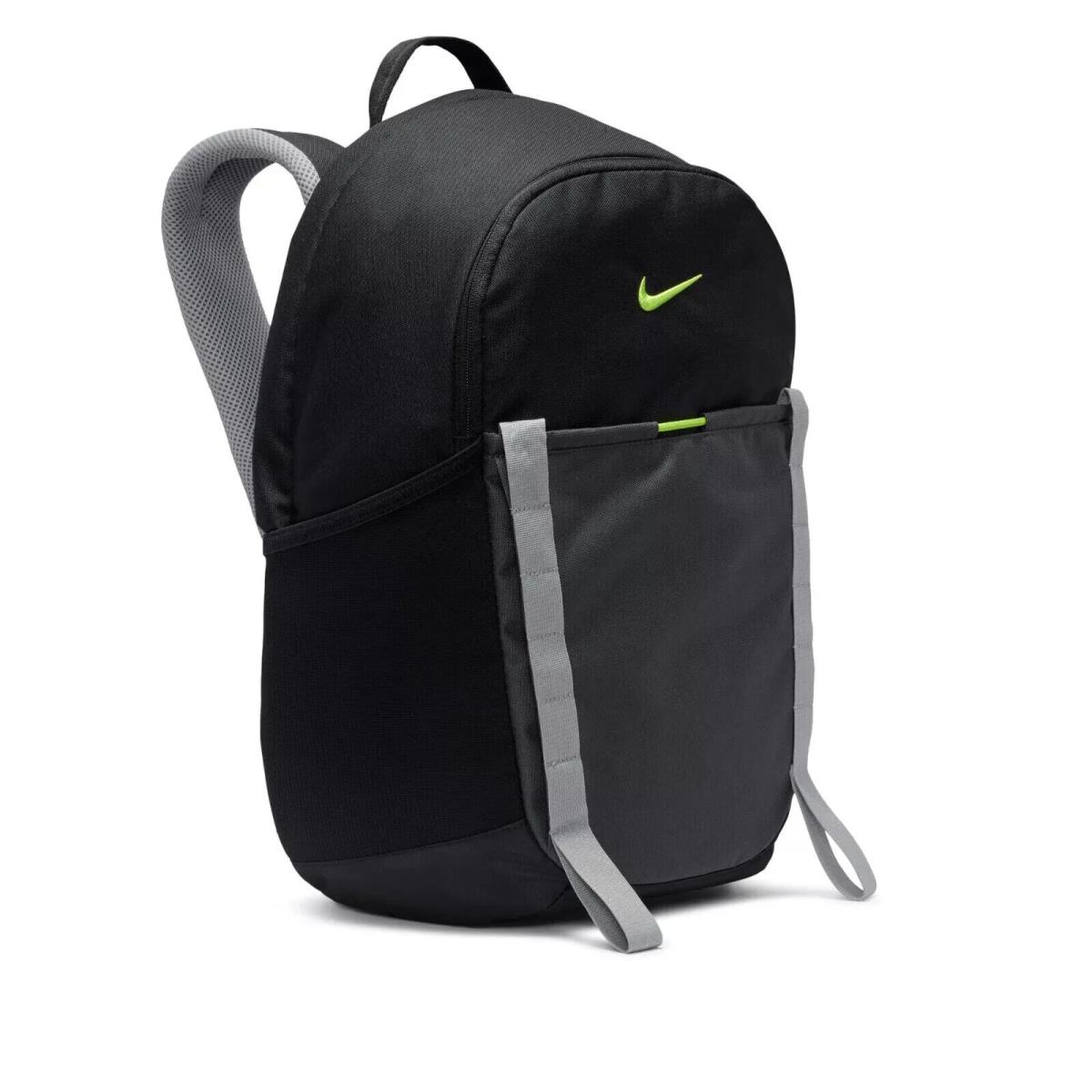 Nike Dri Fit Backpack Hike Day Pack 24L Bag Black Volt Gym DJ9678 010 Fash Brands