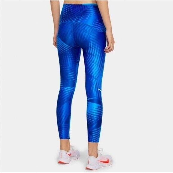 Nike Team Usa Speed 7/8 Leggings Size S Blue