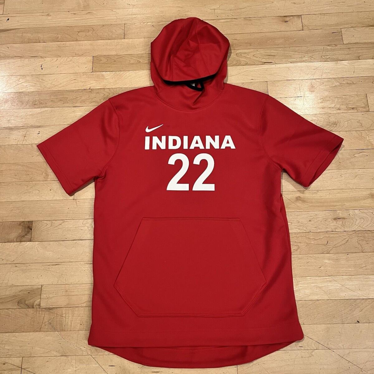 Nike Mens 3XL Indiana Fever Wnba Caitlin Clark Spotlight Red Hoodie