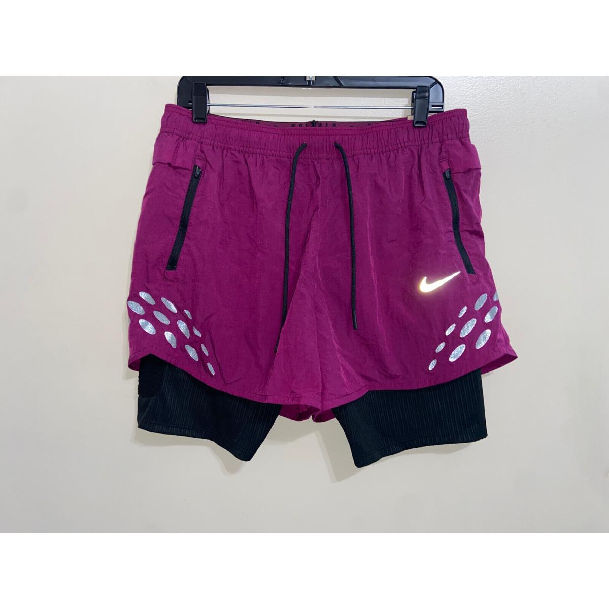 Nike Run Division 3-In-1 Pinnacle Running Shorts DM4763-610 Men Size L