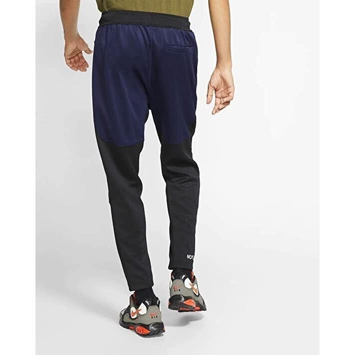 Nike Nsw Nsp Black/blue Men`s Loose Fit Track Pants Size XL