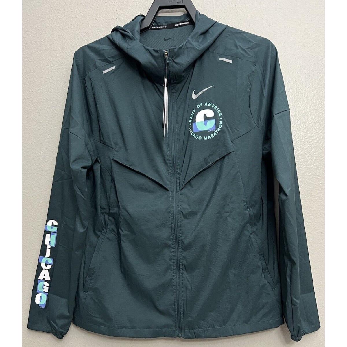 Nike 2023 Chicago Marathon Repel Running Jacket Mens Size Small FD2702 328 S