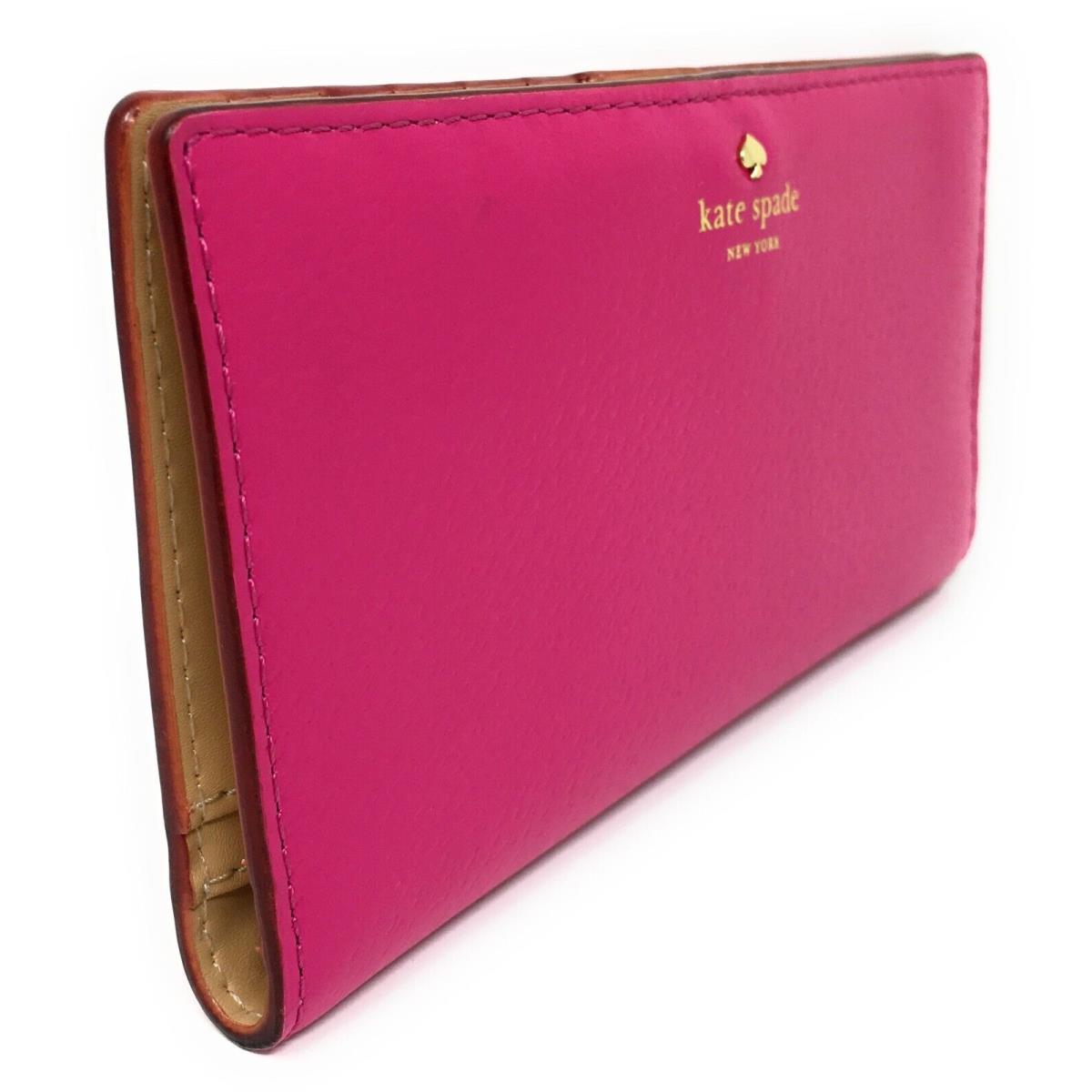 Kate Spade New York Grand Street Stacy Leather Wallet: Sweetheart Pink
