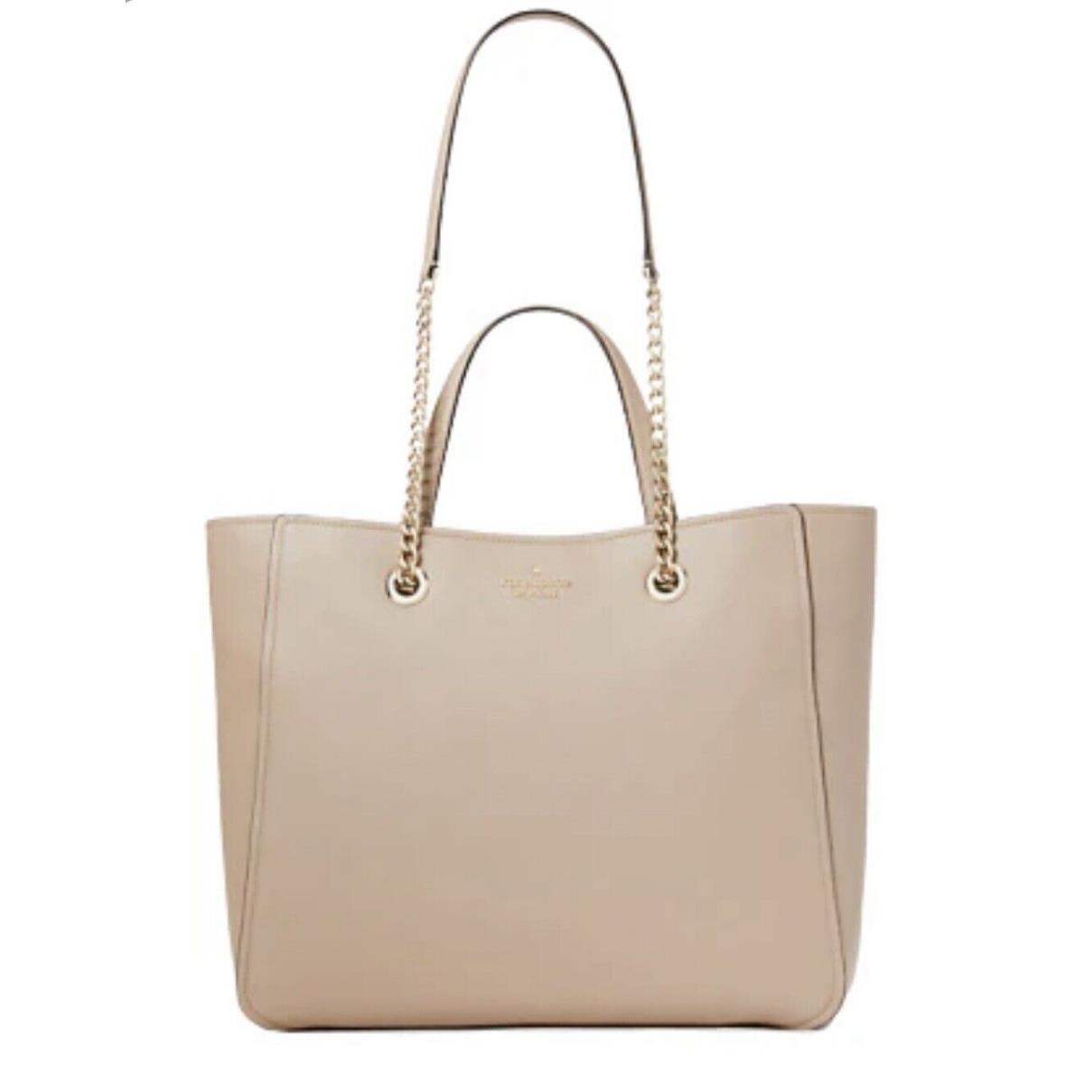 Kate Spae New York Infinite Large Triple Compartment Tote Warm Beige