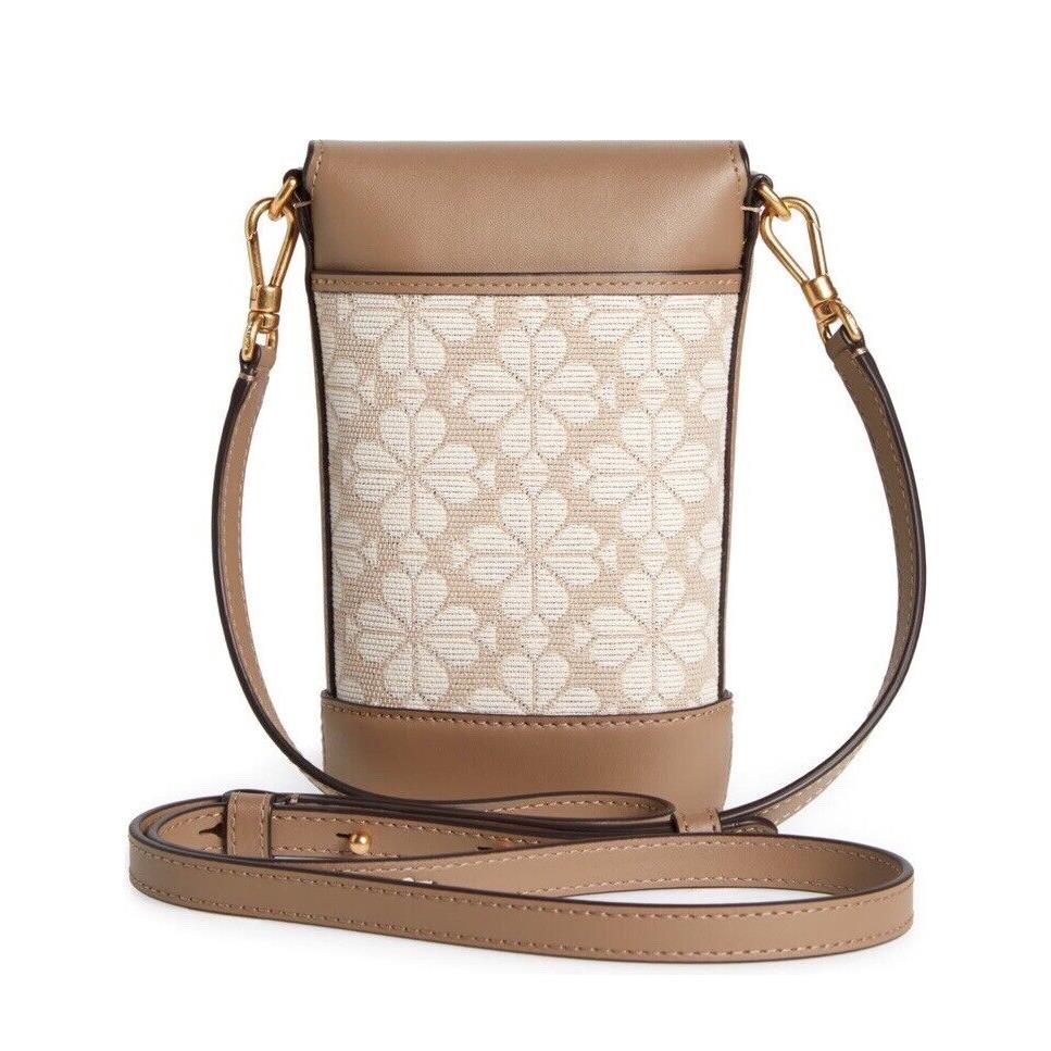 New Kate Spade Spade Flower Jacquard Crossbody Bag