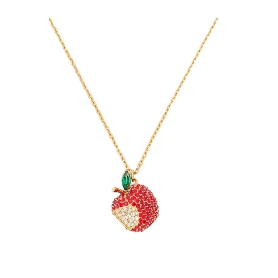 Kate Spadeapple Of Mynwteye Pave Pendant Necklace