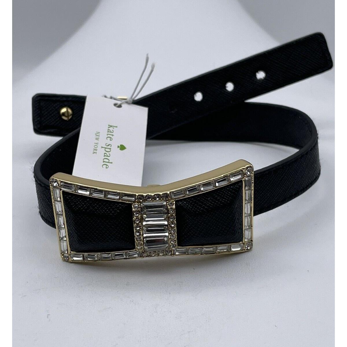 Kate Spade Jewelry Jackpot Jewels Wrap Bracelet Black Rhinestone