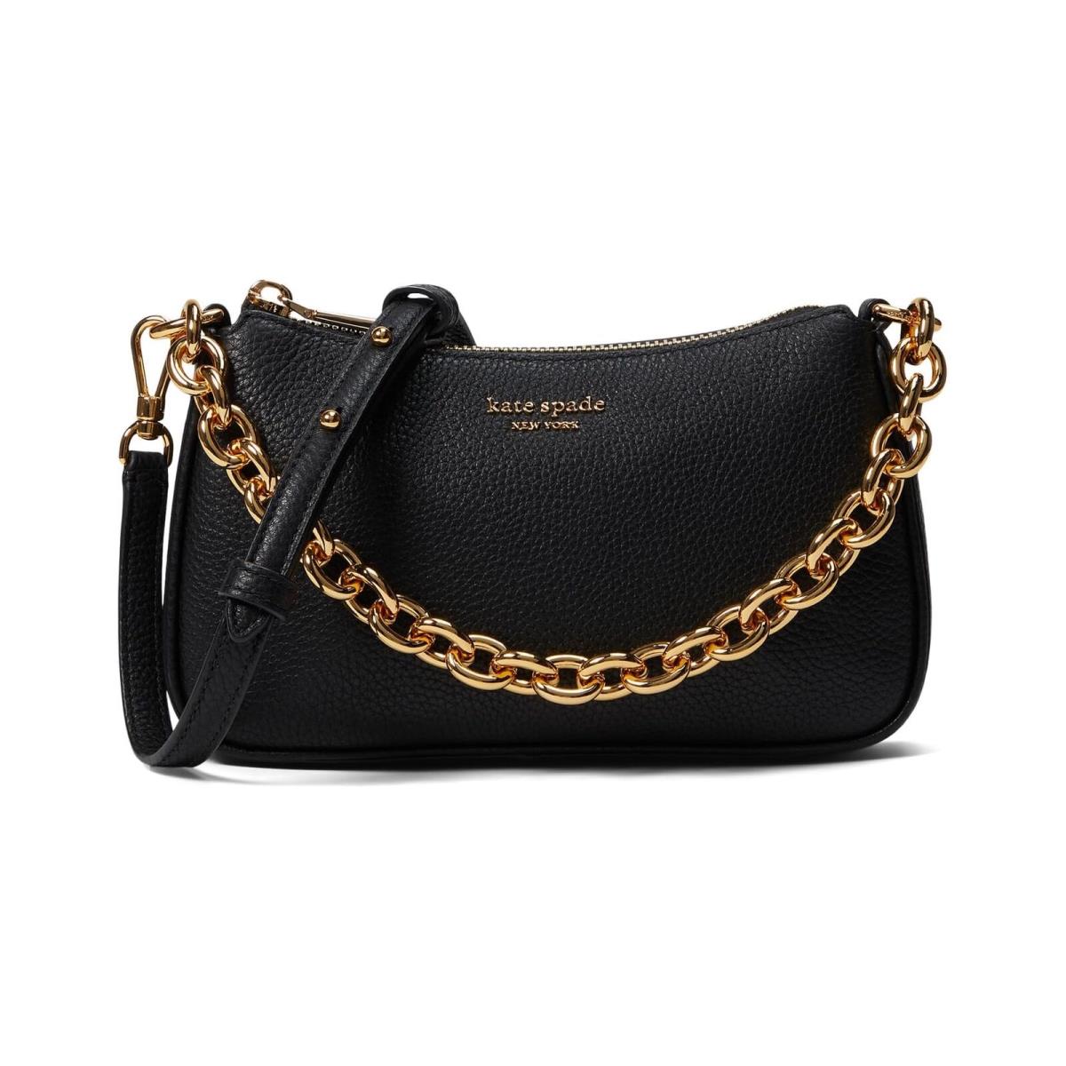 Kate Spade New York Black Jolie Pebbled Women Cross Body