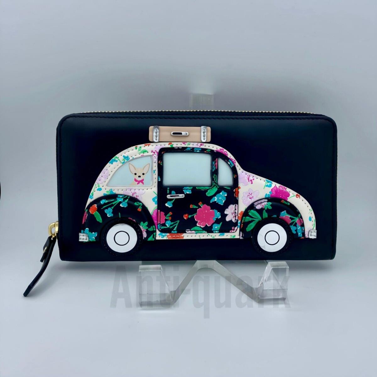 Kate Spade VW Bug Car Take The Scenic Route Lacey Wallet