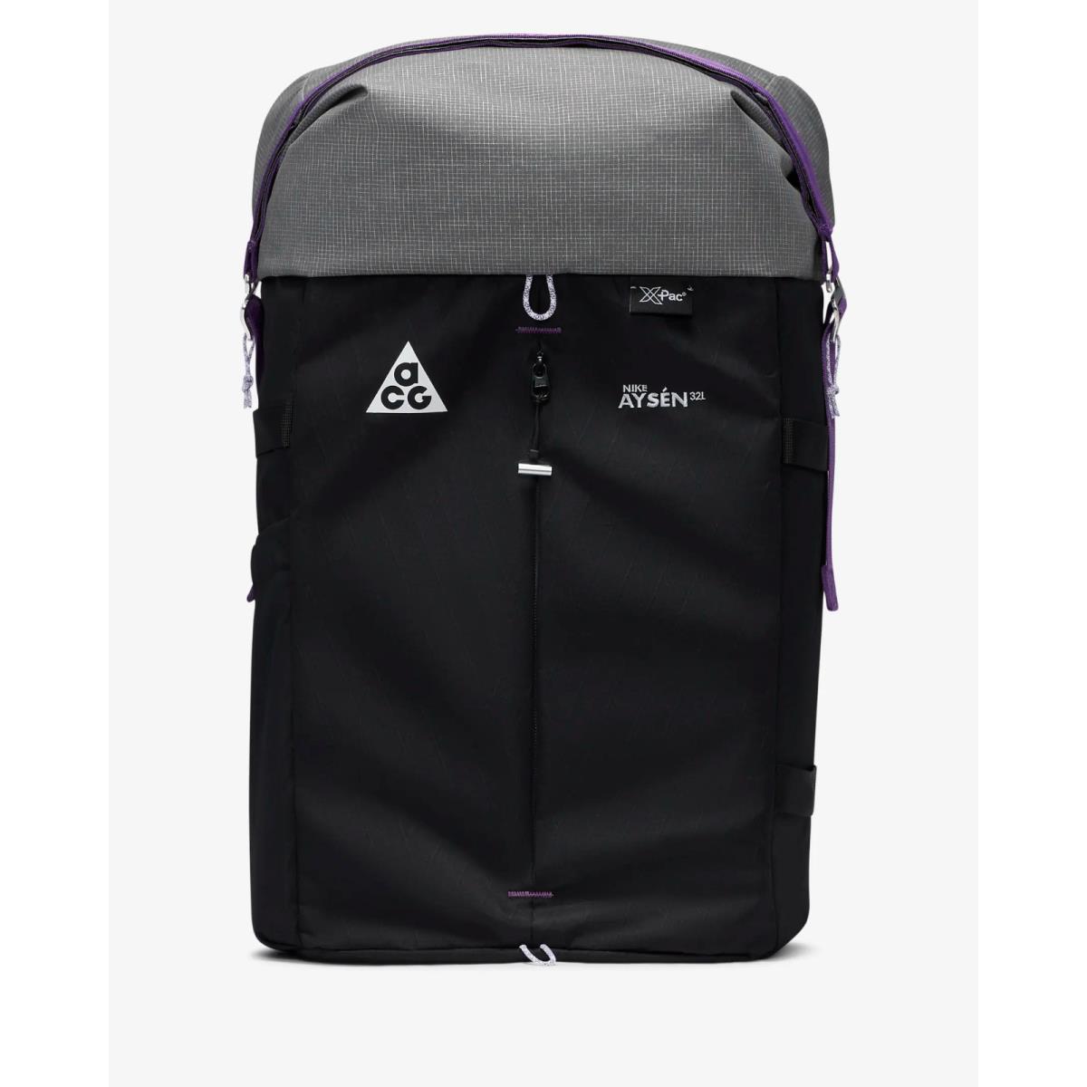 Nike Acg Ays n Day Pack 32L Hiking Trail Backpack Black Cool Grey DV4054-010