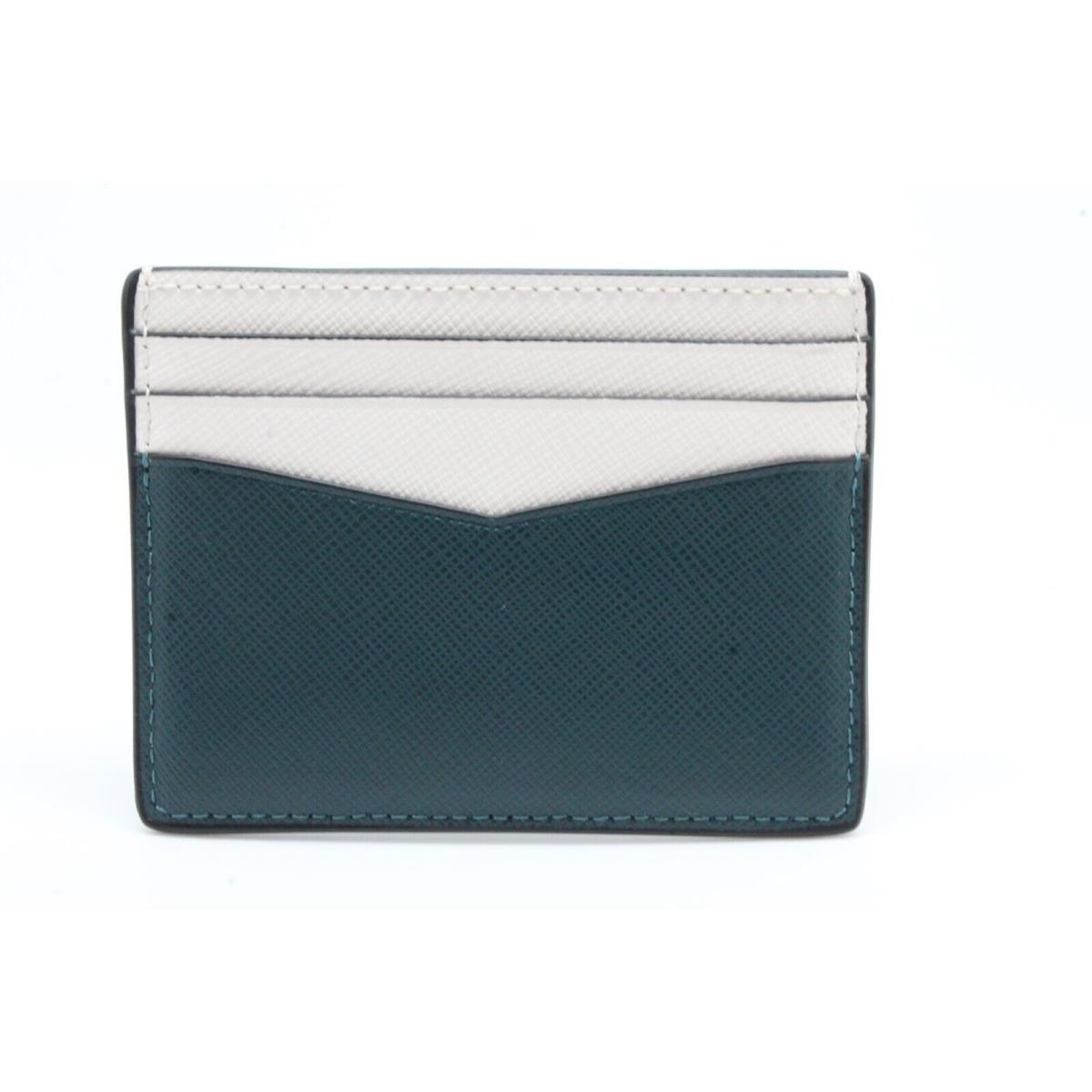 Kate Spade New York Staci Slim Card Holder Peacock Sapphire Multi