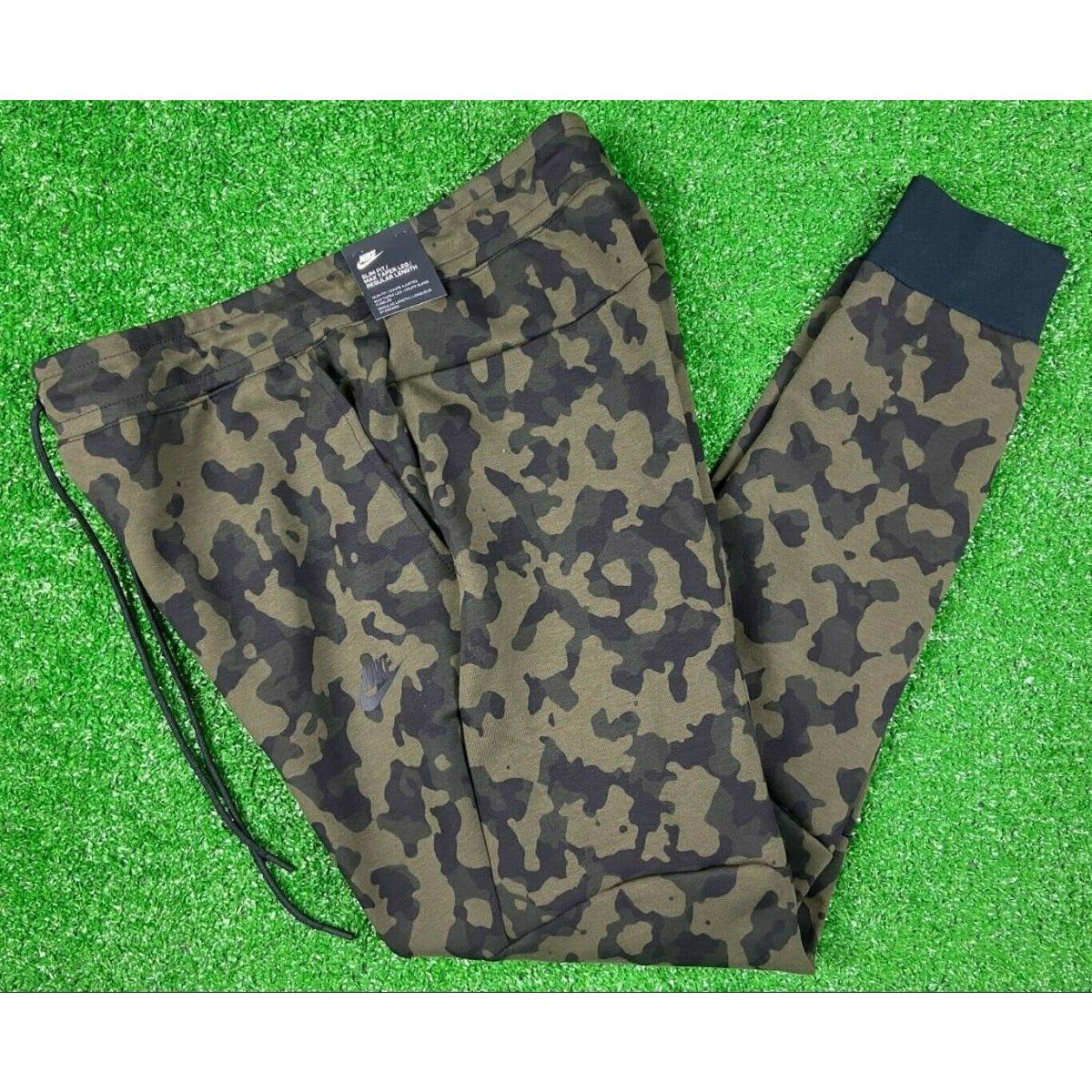 Size M Nike Sportswear Tech Fleece Camo Jogger Pants Sweatpants