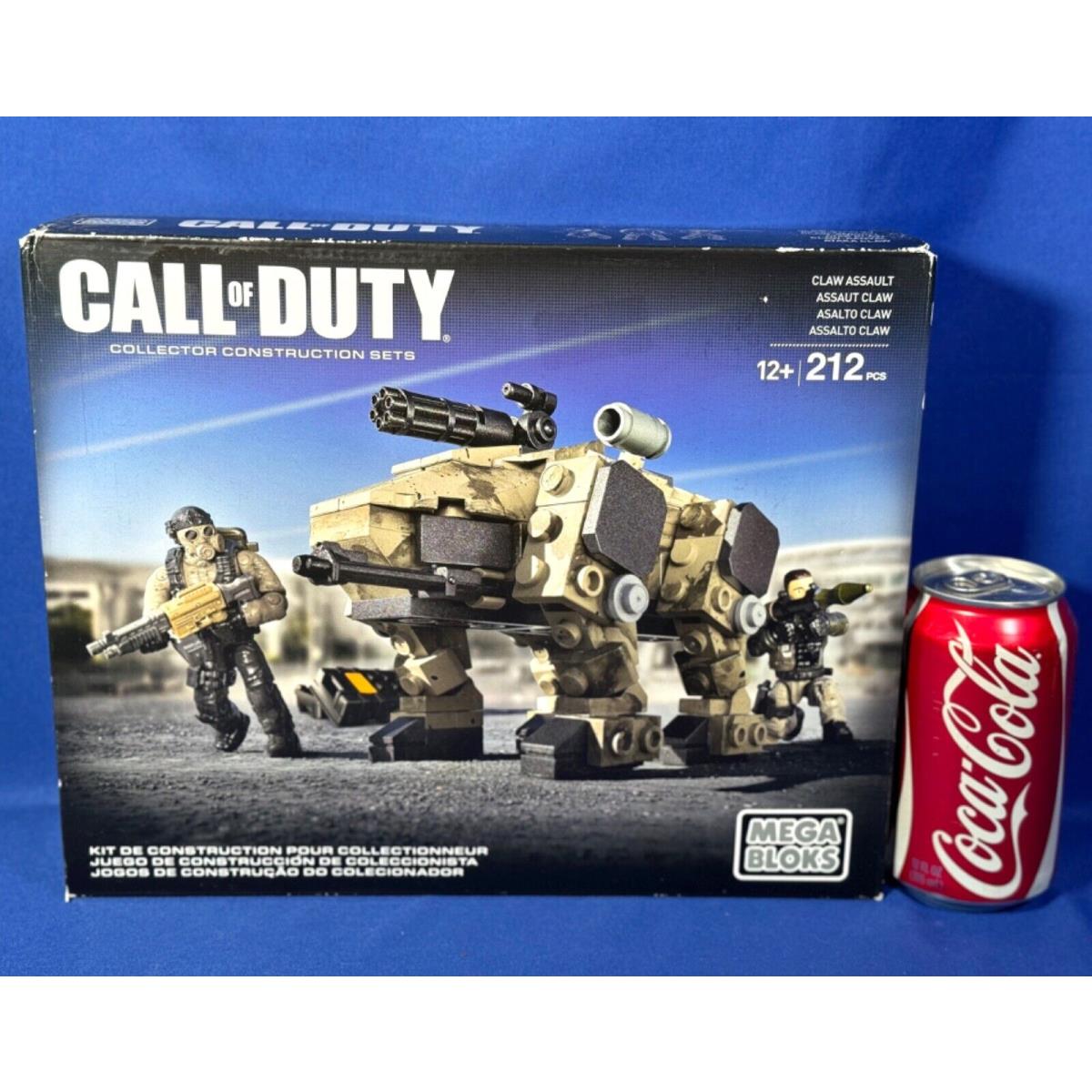 Claw Assault - Mega Bloks Call OF Duty DCL10 - 2 Super Poseable Figures