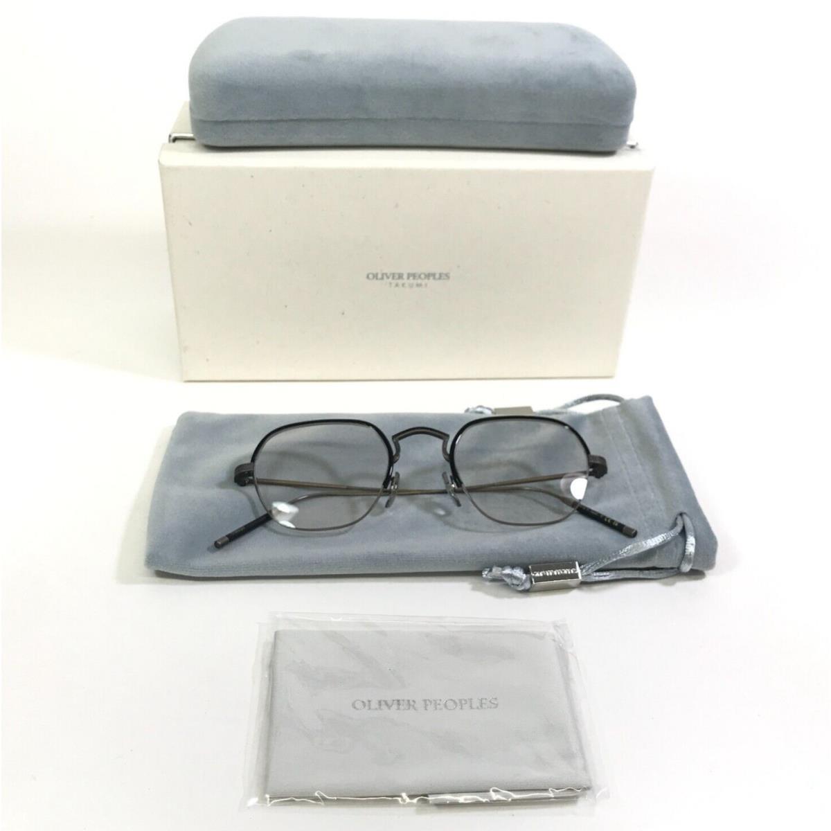 Oliver Peoples Takumi Eyeglasses Frames OV1291T 5076 TK-7 Pewter Black 47-22-145