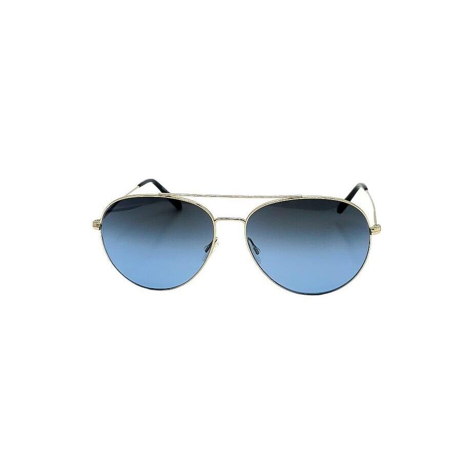 Oliver Peoples OV1286-S Airdale Sunglasses Gold/azure Polarized 61 One Left