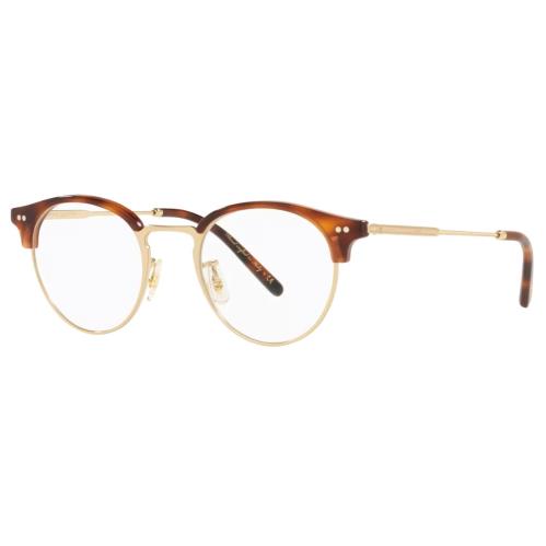 Oliver Peoples Unisex 46mm Brushed Gold Dark Mahogany Opticals OV5469-1007-46