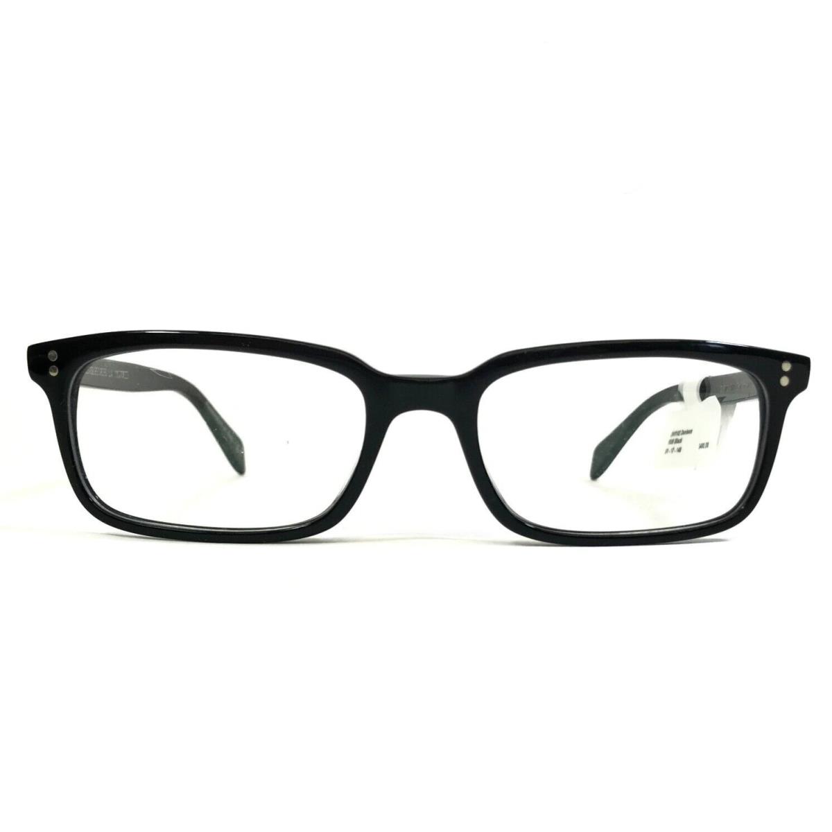 Oliver Peoples Eyeglasses Frames OV5102 1005 Denison Black Rectangular 51-17-140