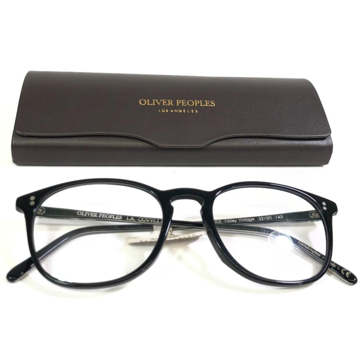 Oliver Peoples Eyeglasses Frames OV5397U 1005 Finley Vintage Square 52-20-145