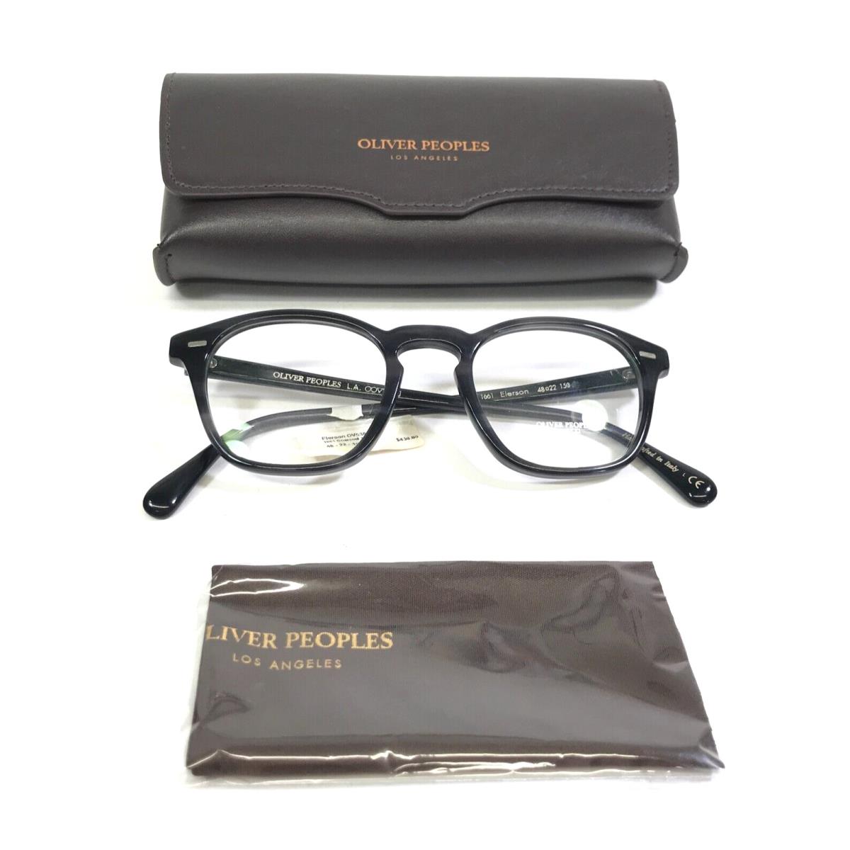 Oliver Peoples Eyeglasses Frames OV5384U 1661 Elerson Charcoal Tort 48-22-150