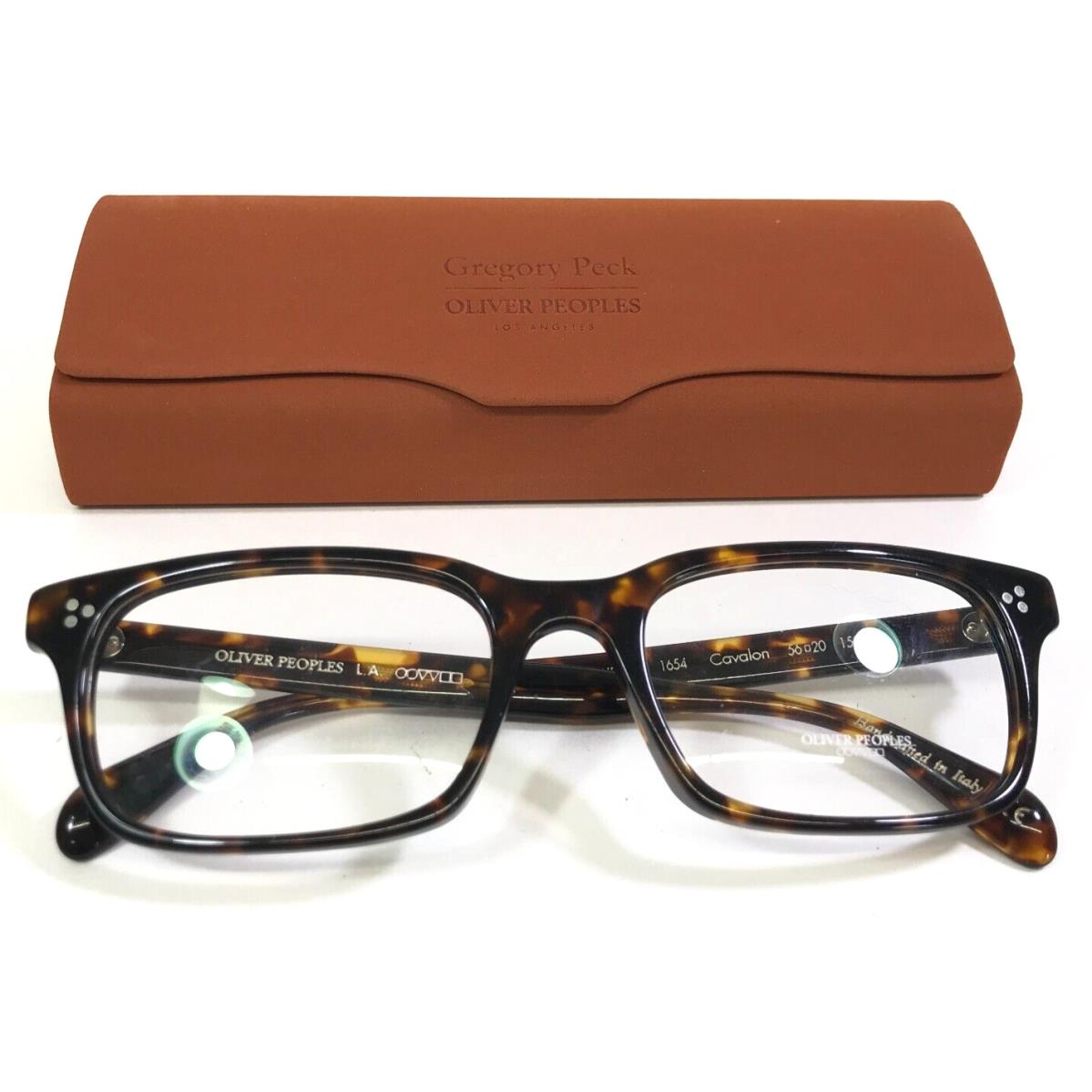 Oliver Peoples Eyeglasses Frames OV5381U 1654 Cavalon Tortoise 56-20-150