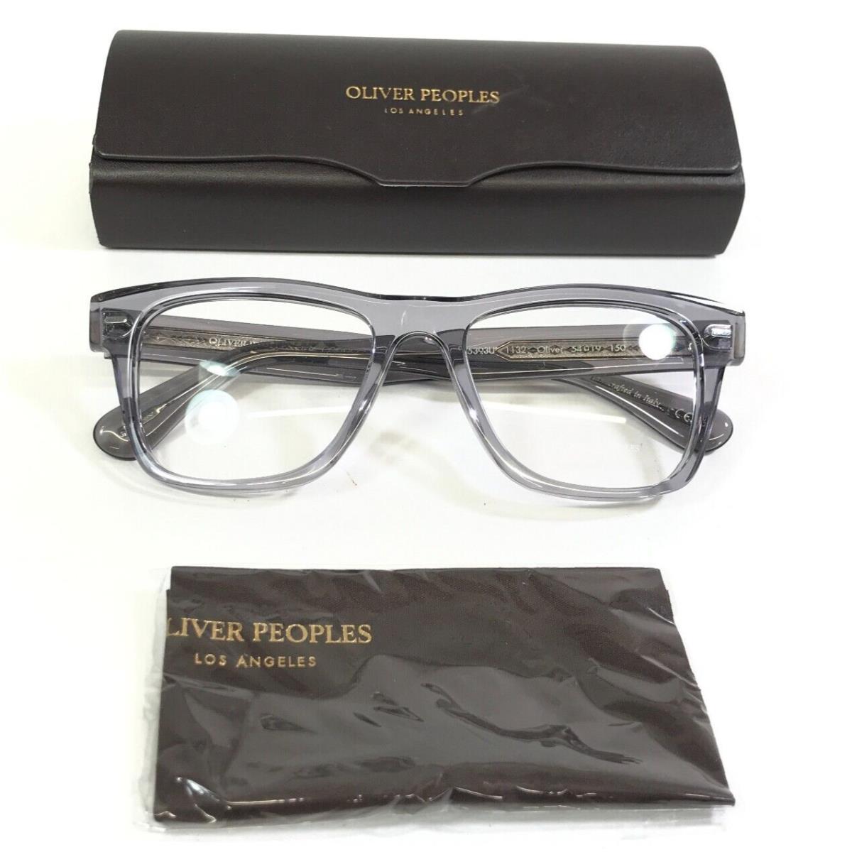 Oliver Peoples Eyeglasses Frames OV5393U 1132 Oliver Clear Grey 54-19-150