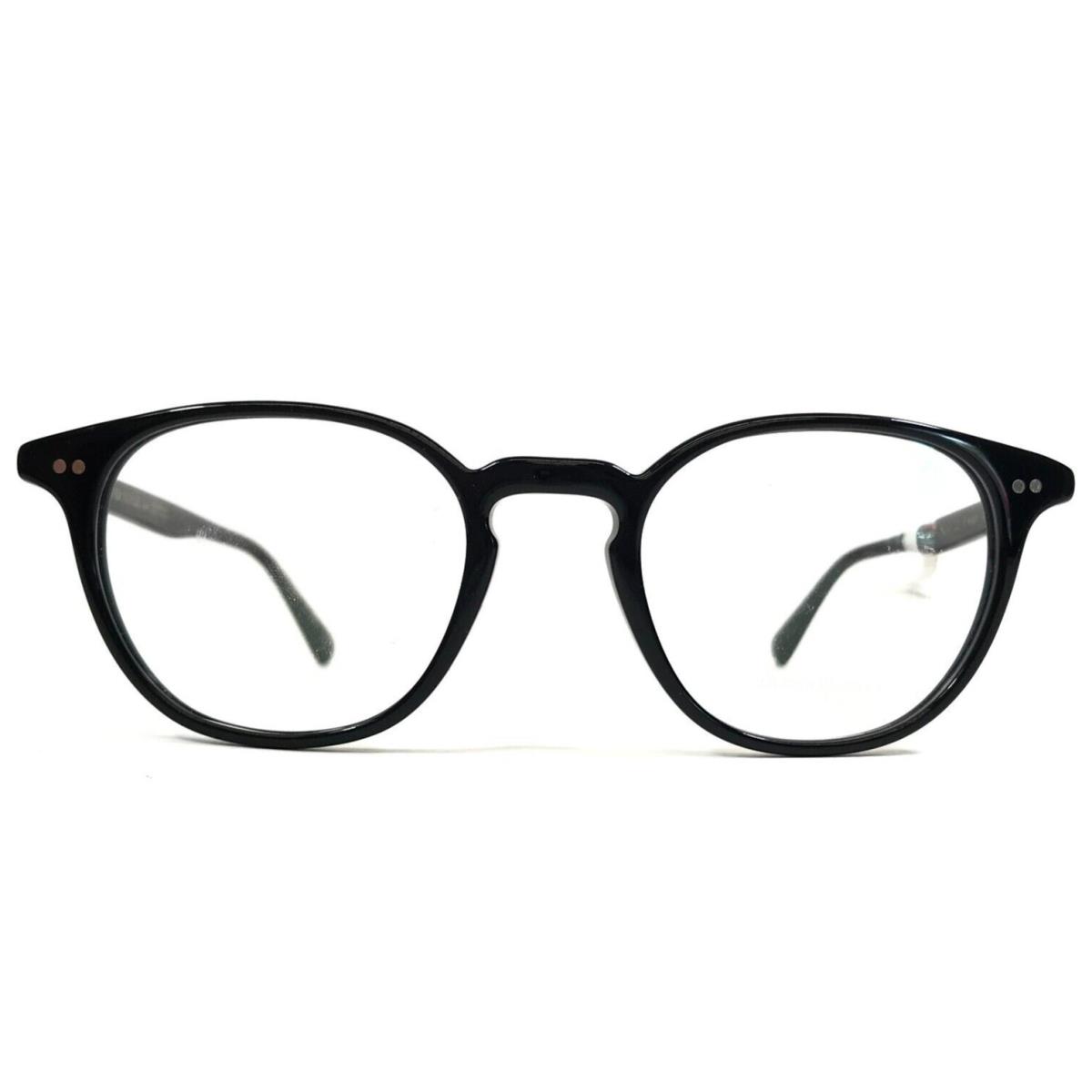 Oliver Peoples Eyeglasses Frames OV5062 1005 Emerson Shiny Black Round 47-20-145