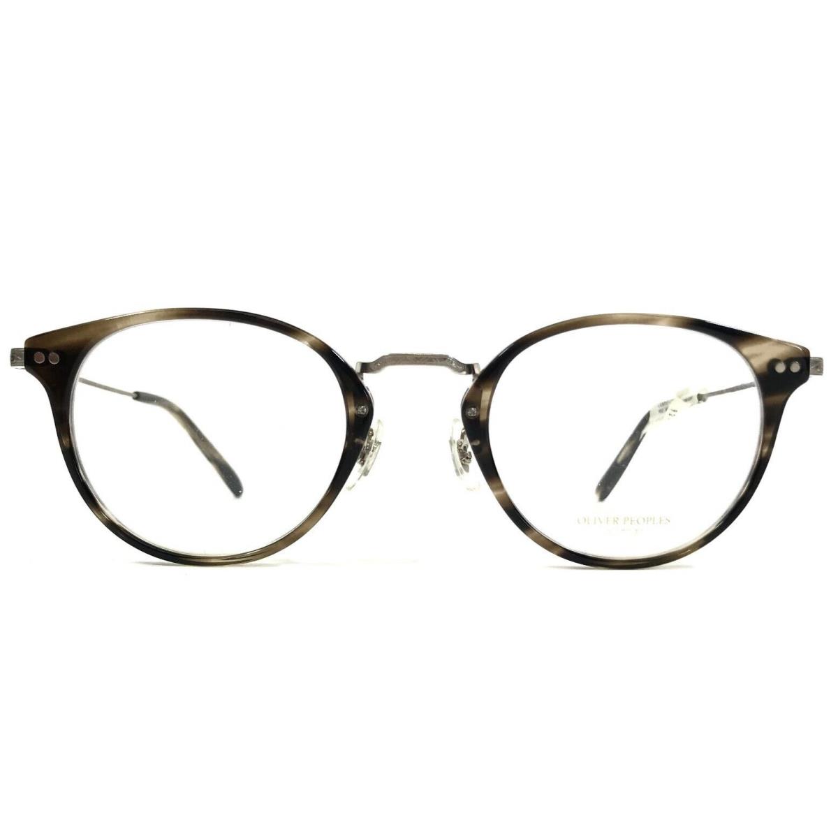 Oliver Peoples Eyeglasses Frames OV5423D 1612 Cinder Cocobolo Silver 47-22-145