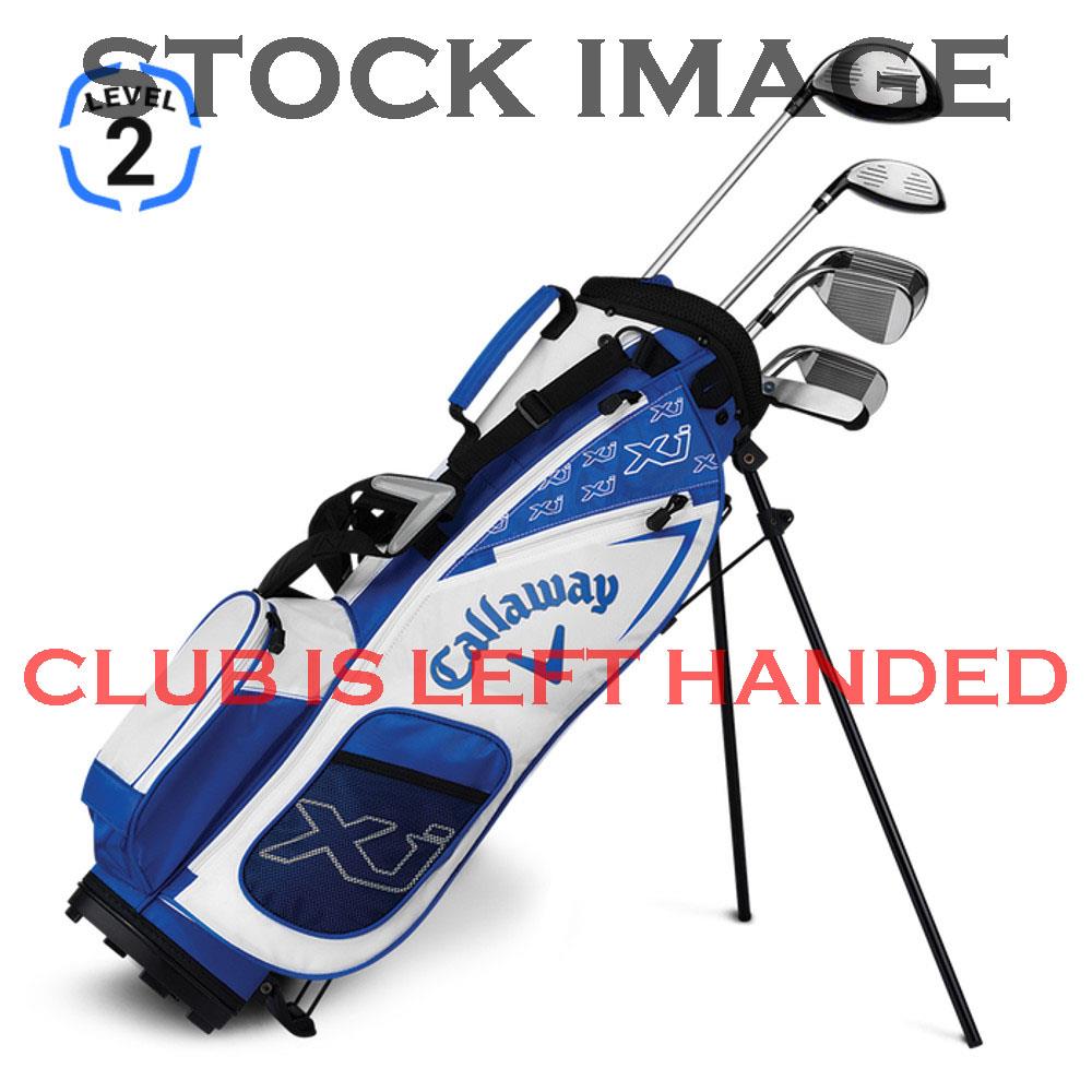 Left Handed Callaway Junior XJ2 Complete Golf Set