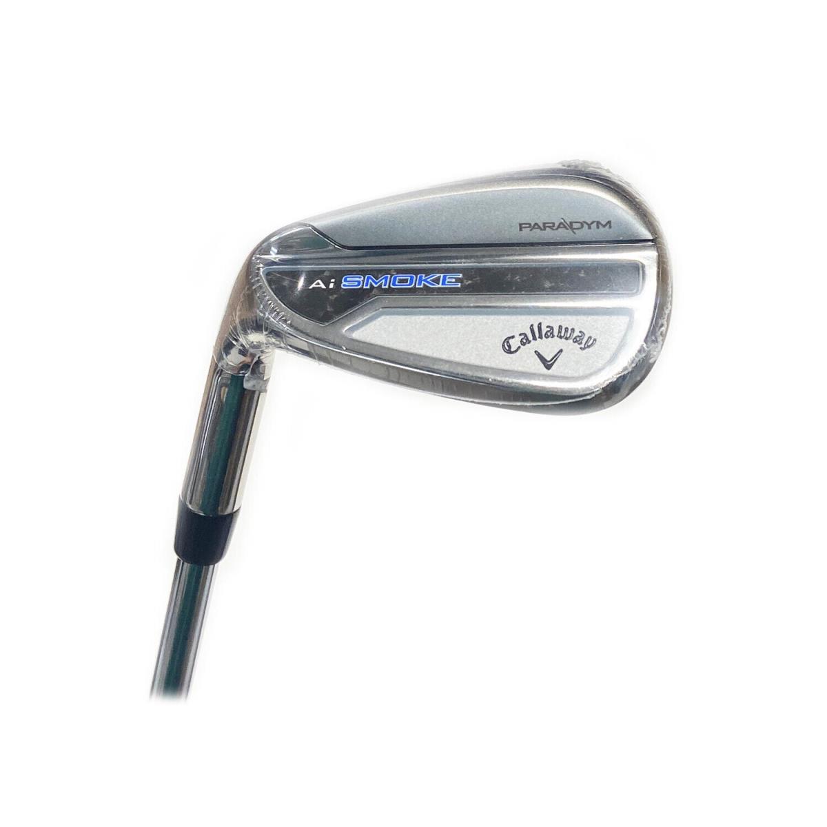 LH Callaway Paradym Ai Smoke 54 Sand Wedge Steel TT Elevate 95 Stiff Flex