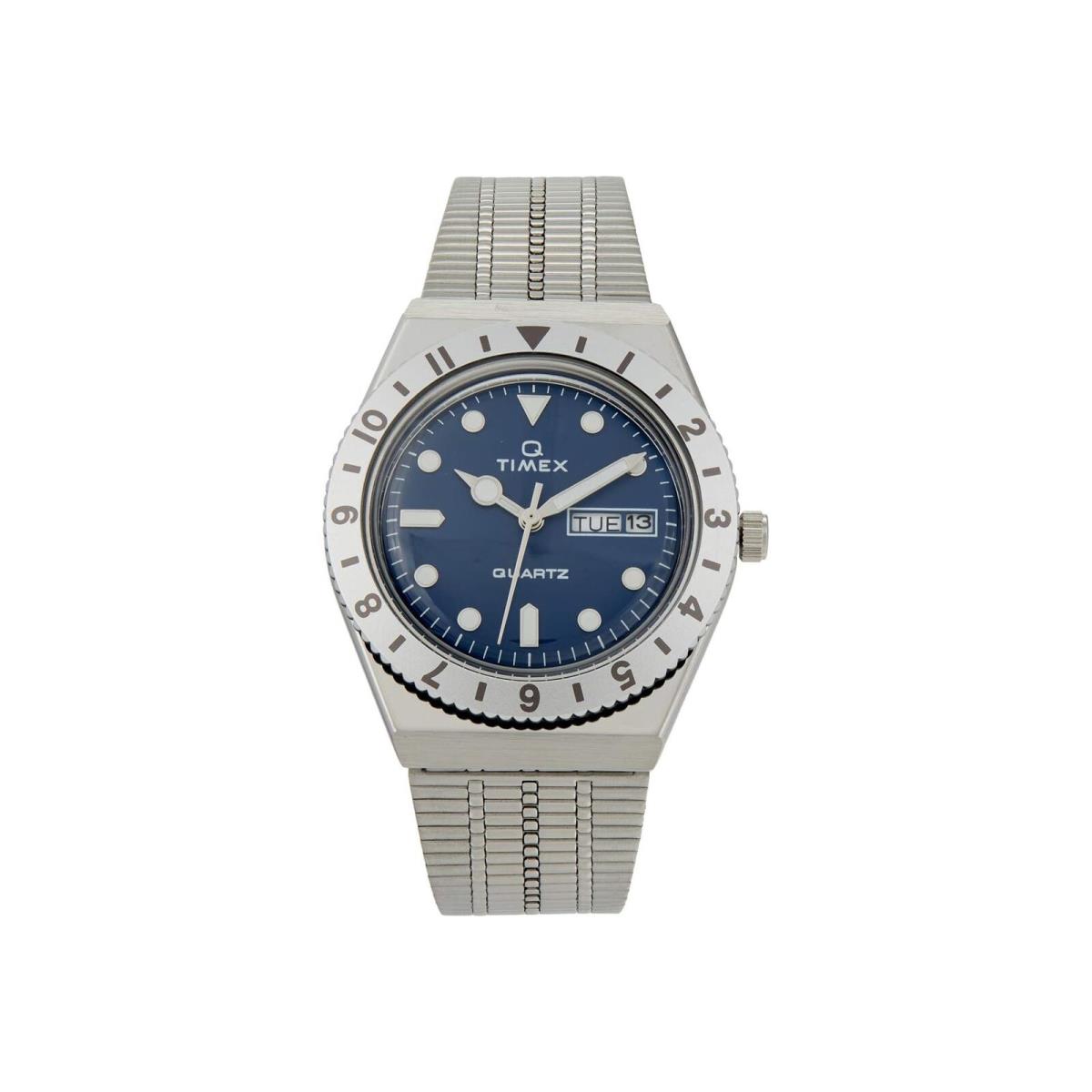 Timex Silver 36 mm Q Timex Women Fashion Watches