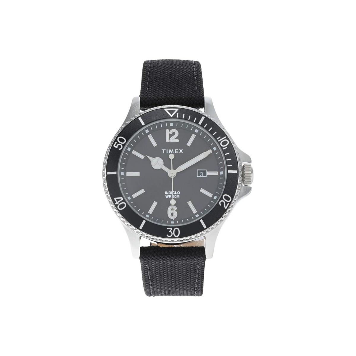 Timex Black 42 mm Harborside Men Fashion Watches