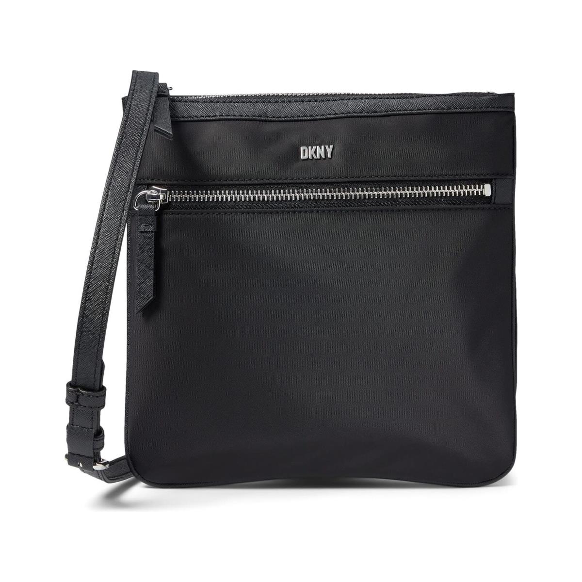 Dkny Black Casey Top Zip Women Cross Body