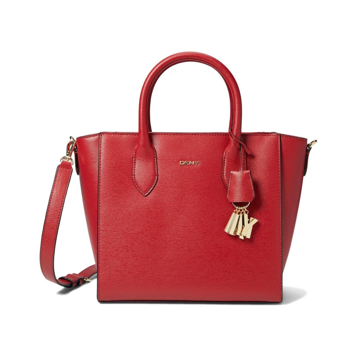 Dkny Bright Red Valery Large Satchel Women Satchel