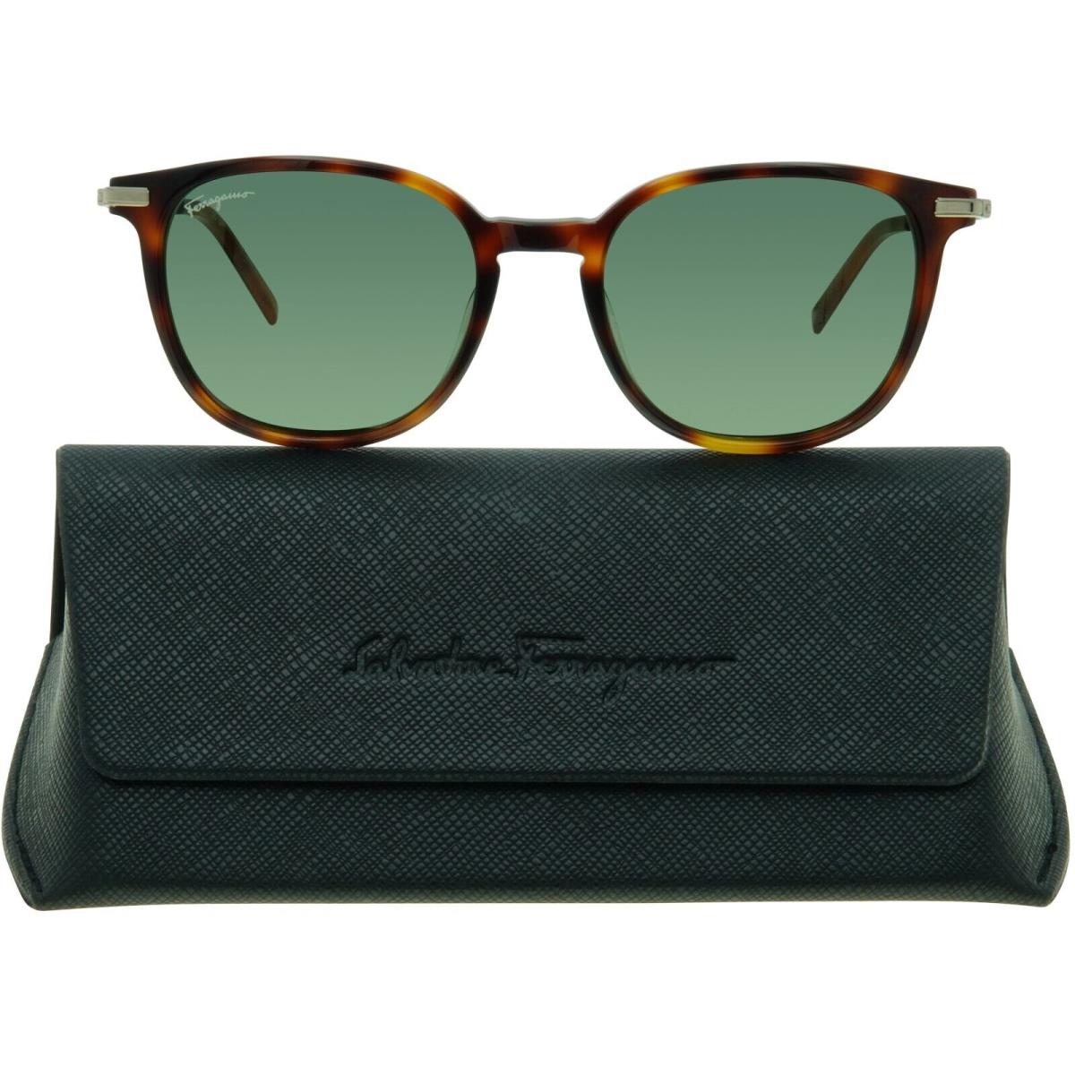 Salvatore Ferragamo Men`s Sunglasses SF1015S SF 1015/S 214 Tortoise Round