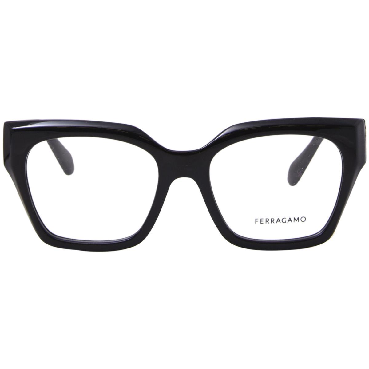 Salvatore Ferragamo SF2983 001 Eyeglasses Women`s Black Full Rim 53mm