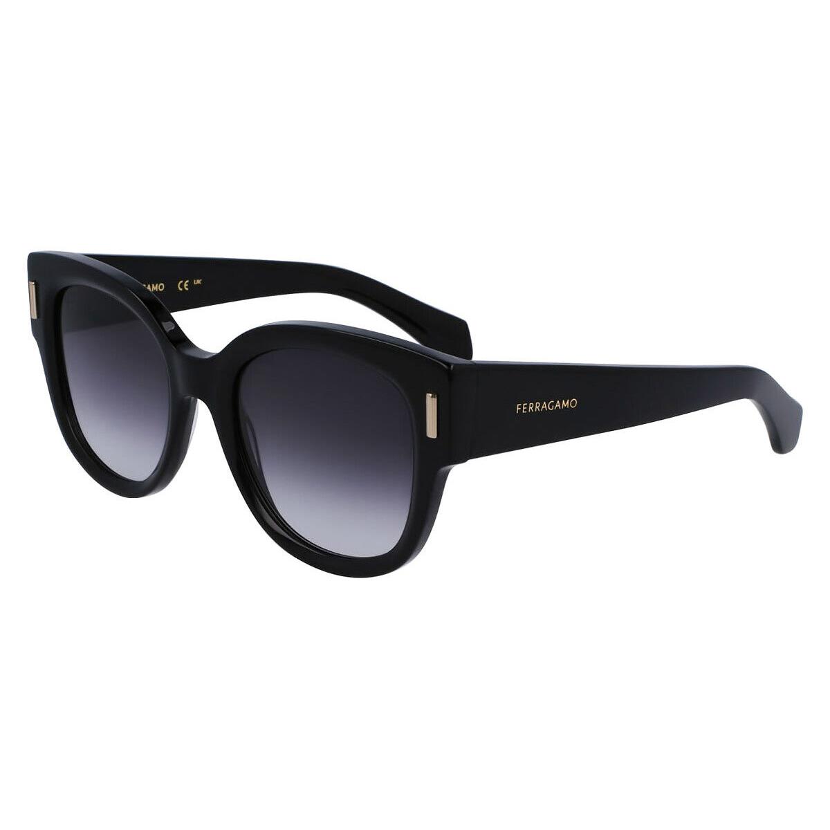 Salvatore Ferragamo SF2007S Sunglasses Women Black 51mm