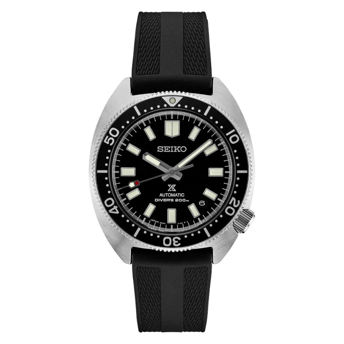 Seiko Prospex Diver Re-interpretation 41mm Silicone Strap Men`s Watch SPB317