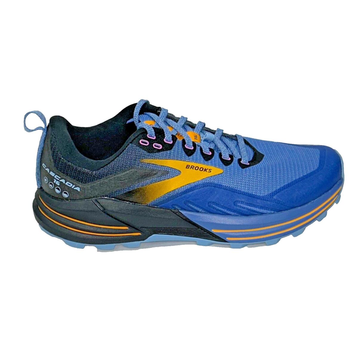 Brooks Cascadia 16 Women`s B Size 9.5 Blue/black/yellow