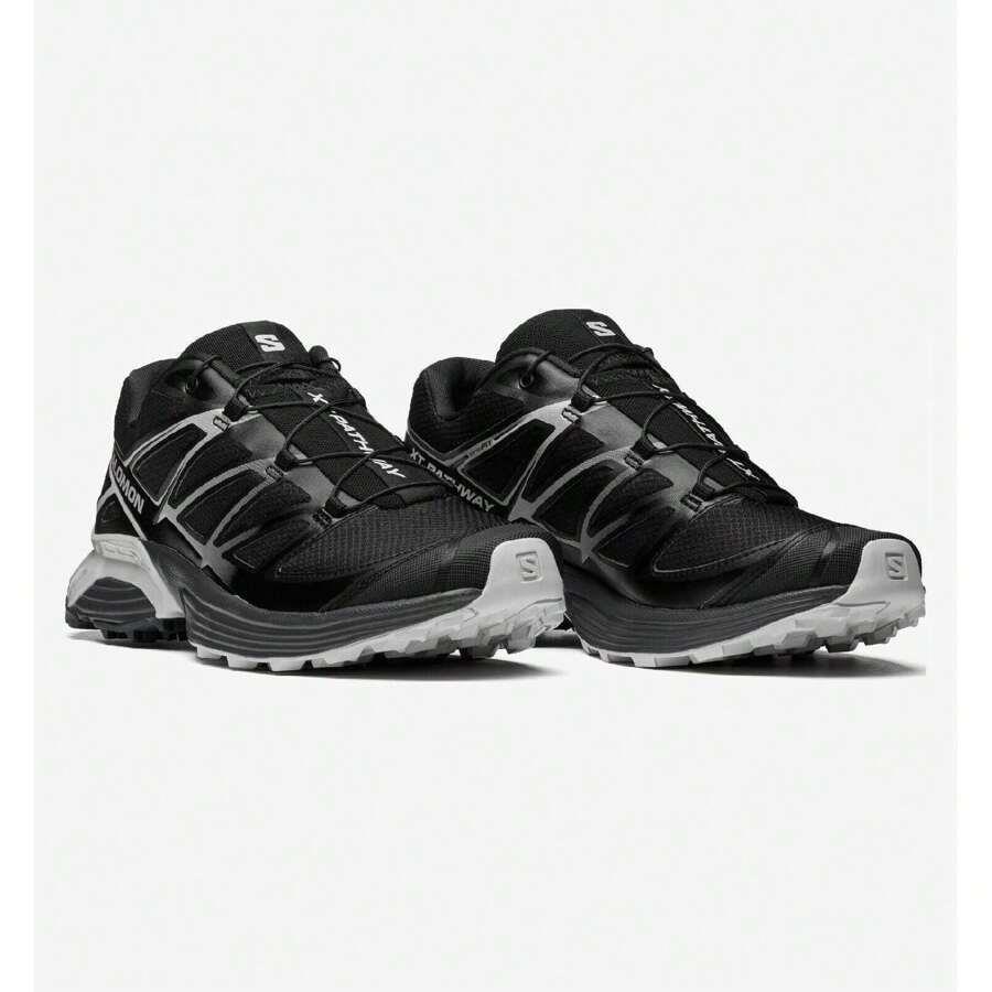 Salomon Xt-pathway L47134800 Sportstyle Sneaker Men`s Black Low Top Shoes NR7509