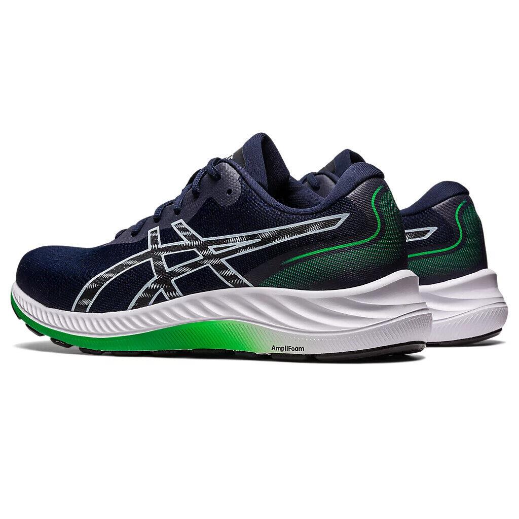 Mens Asics Gel-excite 9 Midnight Sky Mesh Running Shoes