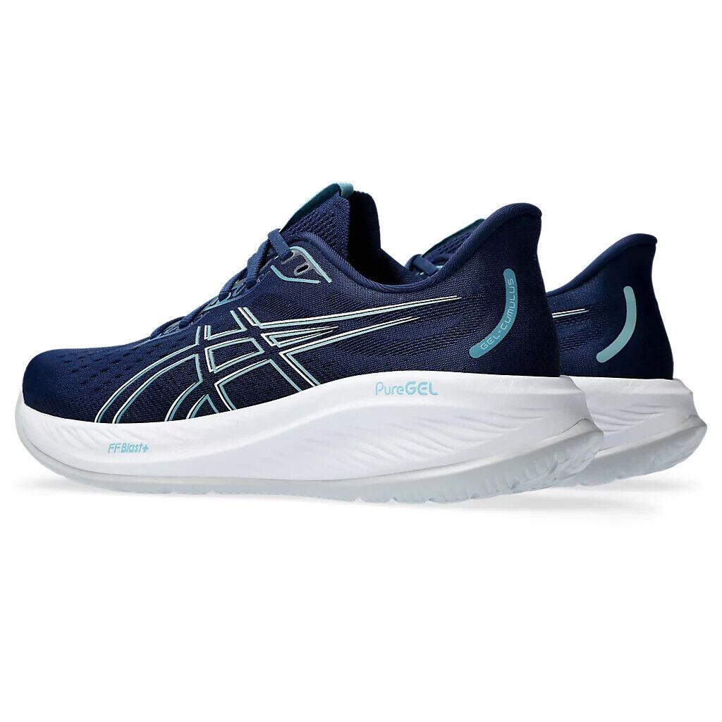 Mens Asics Gel-cumulus 26 Blue Expanse Blue Tea Mesh Running Shoes