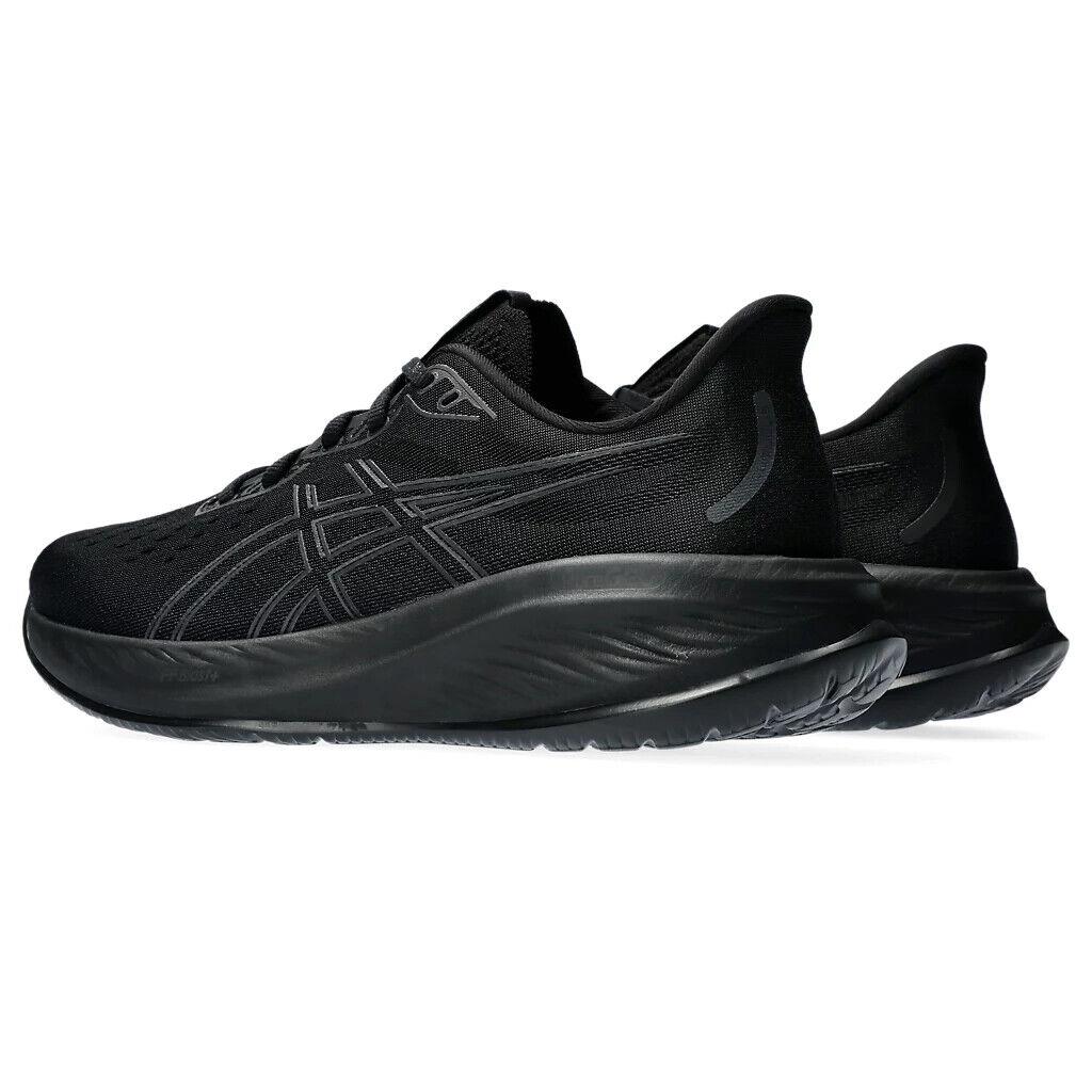 Mens Asics Gel-cumulus 26 Black Black Mesh Running Shoes Medium/Regular