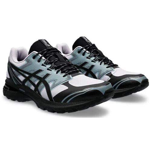 Mens Asics Gel-terrain Faded Ash Rock Black Mesh Running Shoes