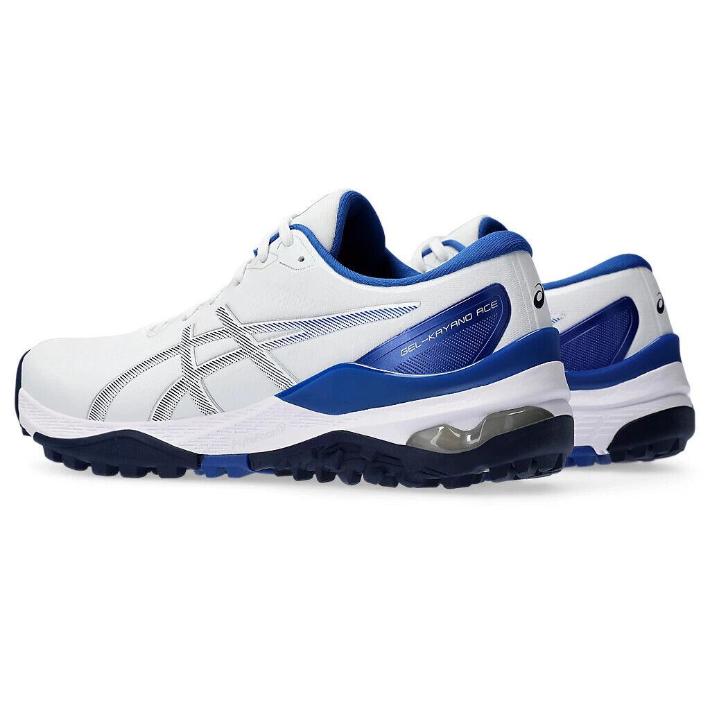 Mens Asics Gel-kayano Ace 2 White Peacoat Waterproof Golf Shoes - White