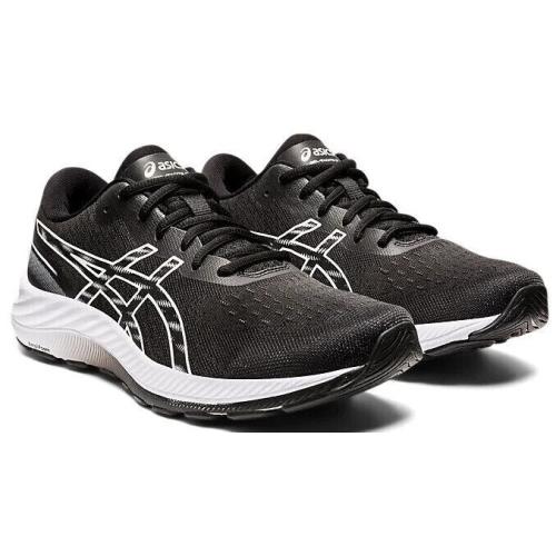 Mens Asics Gel-excite 9 Black White Mesh Running Shoes