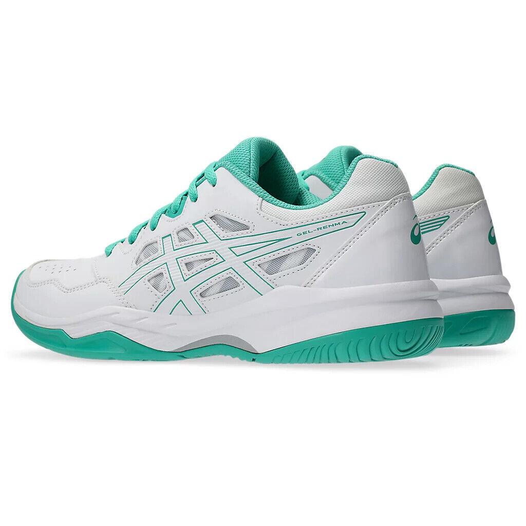 Womens Asics Gel-renma White Aurora Green Trusstic Pickleball Shoes - White